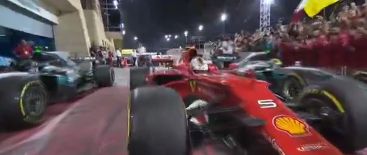 Les 3 premières voitures du grand prix du Bahrain 2017